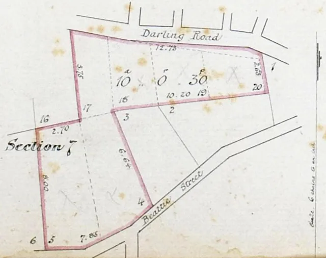 Theodore Street: early formation and naming