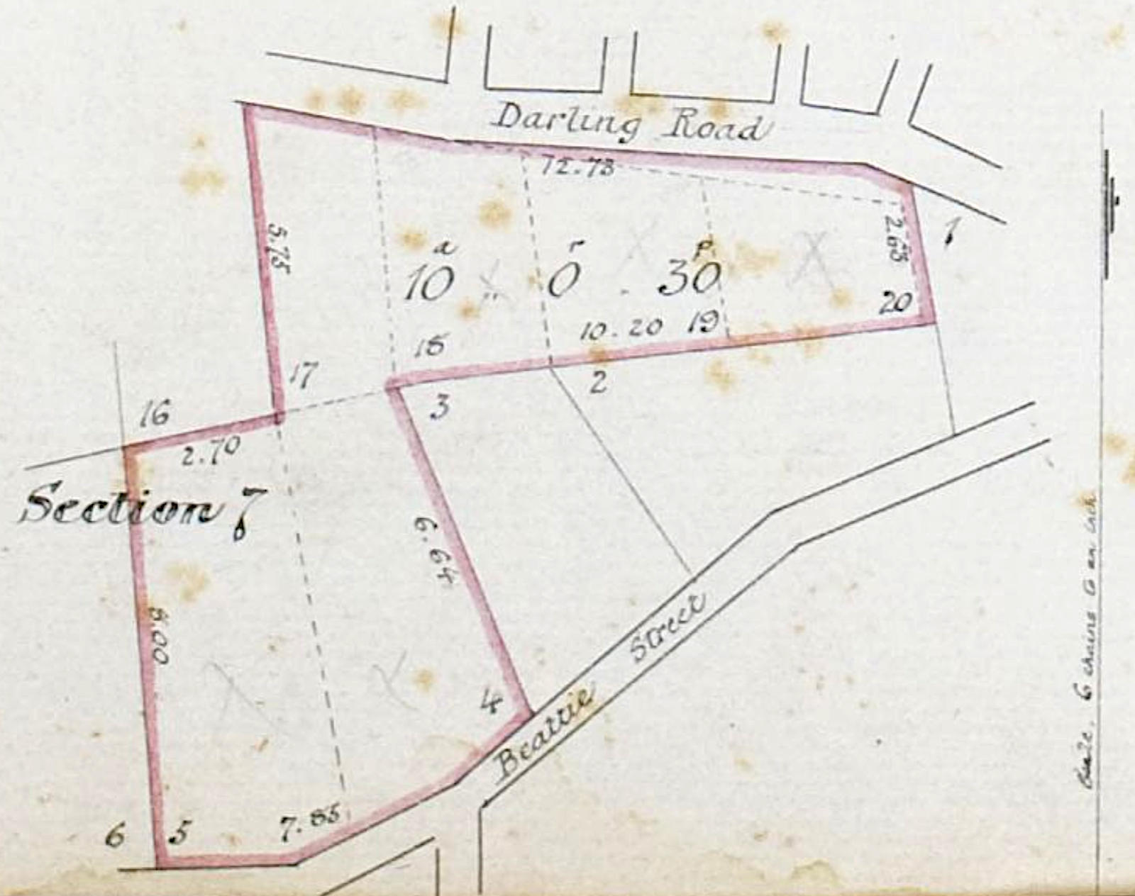 Theodore Street: early formation and naming