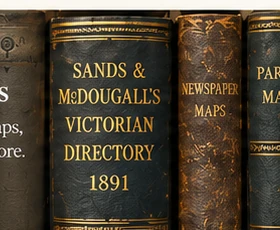 Historic directories and archival volumes